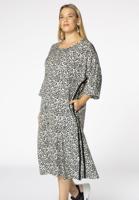 Yoek Wijde jurk BABY | Zwart | Maat 58/60