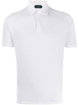 Zanone polo classique - Blanc