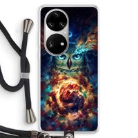 Aurowla: Huawei P50 Pro Transparant Hoesje met koord
