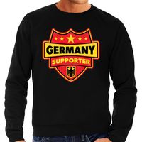 Duitsland / Germany supporter sweater zwart voor heren 2XL  - - thumbnail