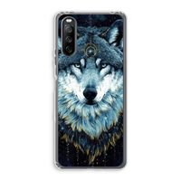 Darkness Wolf: Sony Xperia 10 III Transparant Hoesje