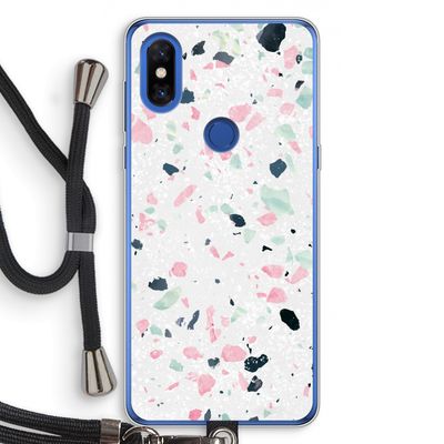 Terrazzo N°3: Xiaomi Mi Mix 3 Transparant Hoesje met koord