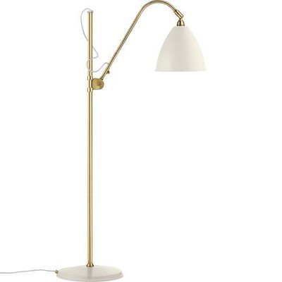 Gubi Bestlite BL3 M 21 Vloerlamp - Messing & Mat wit