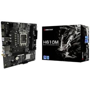 BioStar H610MT-E Moederbord Socket Intel 1700 Vormfactor Micro-ATX Moederbord chipset Intel® H610