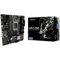 BioStar H610MT-E Moederbord Socket Intel 1700 Vormfactor Micro-ATX Moederbord chipset Intel® H610 - thumbnail