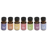 Geurolie flesjes chakra mix-set van 7 stuks - Voor Aromabrander - flesjes van 15 ML - Geurbranders - thumbnail