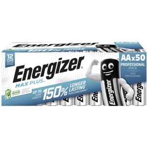 Energizer Max Plus AA batterij (penlite) Alkaline 1.5 V 50 stuk(s)