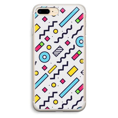8-bit N°8: iPhone 7 Plus Transparant Hoesje