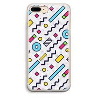 8-bit N°8: iPhone 7 Plus Transparant Hoesje