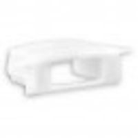 Eindkap E26W wit kabel invoer voor wit LED profiel PL8 8106083