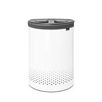 Brabantia Wasbox - 55 liter - kunststof deksel - uitneembare waszak - wit 304903