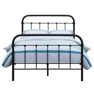 Bed Anne - mat antraciet - 160x200 cm