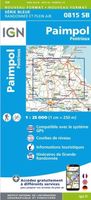 Wandelkaart - Topografische kaart 0815SB Paimpol - Pontrieux | IGN - Institut Géographique National - thumbnail