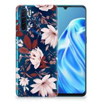 Smartphone hoesje OPPO A91 Watercolor Flowers