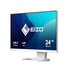 EIZO EV2490-WT LED-monitor Energielabel C (A - G) 60.5 cm (23.8 inch) 1920 x 1080 Pixel 16:9 5 ms HDMI, DisplayPort, USB-C, USB-B, Hoofdtelefoon (3.5 mm