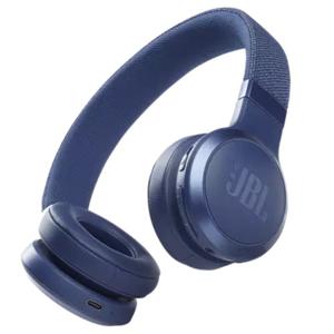 JBL LIVE 460NC Headset Bedraad en draadloos Hoofdband Oproepen/muziek USB Type-C Bluetooth Blauw