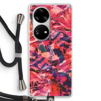 California: Huawei P50 Pro Transparant Hoesje met koord