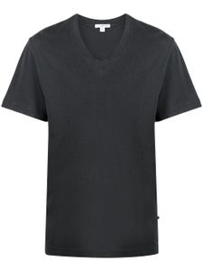 James Perse t-shirt à col v - Gris