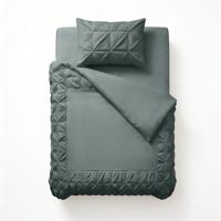 Sleeptime Border Pintuck Groen 140 x 200/220 cm