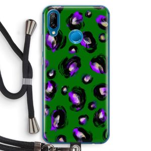 Green Cheetah: Huawei P20 Lite Transparant Hoesje met koord