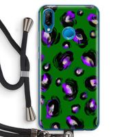 Green Cheetah: Huawei P20 Lite Transparant Hoesje met koord