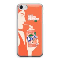 Peach please!: iPhone 8 Transparant Hoesje