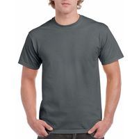 Antraciet grijs katoenen shirt voor volwassenen 2XL (44/56)  -
