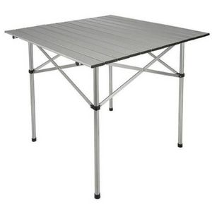 Inklapbare balkon / tuin tafel aluminium 70 x 70 x 70 cm