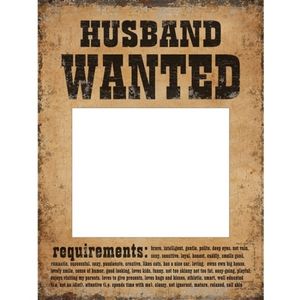 Bruiloft foto prop set Most Wanted   -