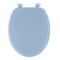 Tendance Toiletbril Breeze - lichtblauw - MDF hout - universeel - standaard wc bril