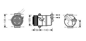 Airco Compressor 3700K428