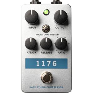 Universal Audio UAFX 1176 Studio Compressor gitaar effectpedaal