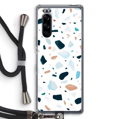 Terrazzo N°13: Sony Xperia 5 Transparant Hoesje met koord