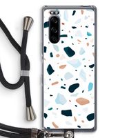 Terrazzo N°13: Sony Xperia 5 Transparant Hoesje met koord