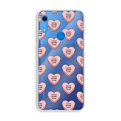 Chicks before dicks: Huawei Y6s Transparant Hoesje