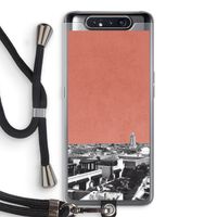 Marrakech Skyline : Samsung Galaxy A80 Transparant Hoesje met koord