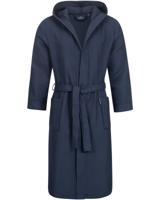 Morgenstern Morgenstern badjas Andrea wafelstof met Capuchon 120cm Navy S