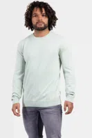 Purewhite Knitted Sweater Heren Mint - Maat S - Kleur: Groen | Soccerfanshop