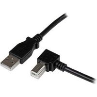 StarTech.com 3 m USB 2.0 A naar rechtshoekige B-kabel M/M - thumbnail