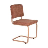 Zuiver Ridge Soft Kink eetkamerstoel Terra