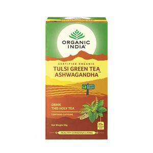 Organic India Tulsi green ashwagandha bio thee