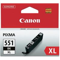 Canon CLI-551XL BK inktcartridge 1 stuk(s) Origineel Hoog (XL) rendement Foto zwart - thumbnail