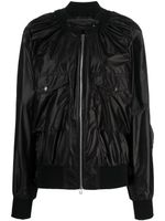 Junya Watanabe veste bomber zippée à poches multiples - Noir