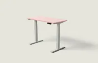 Desktronic HomeOne bureau Grijs / Zachtroze / 120x60 cm