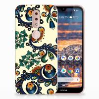 Siliconen Hoesje Nokia 4.2 Barok Flower