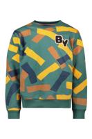 B.Nosy winter sweater jongens - groen - Scott - print