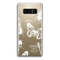 Tiny Bugs: Samsung Galaxy Note 8 Transparant Hoesje