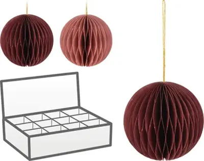 BAL PAPIER 100MM 2ASS KLEUR HA