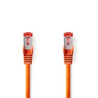 Nedis CAT6-kabel | RJ45 Male naar RJ45 Male | S/FTP | 0.15 m | Oranje | 1 stuks - CCGP85221OG015 CCGP85221OG015 - thumbnail