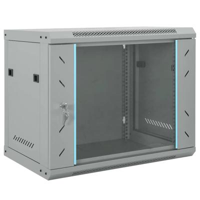 Netwerk kabinet met opslag Grijs 60 x 45 x 50 cm Staal